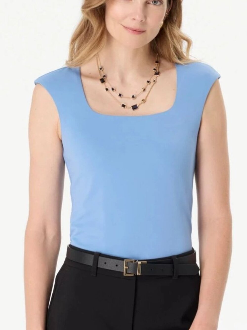 FORME All Way Stretch Square Neck Top